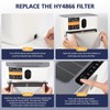 HY4866 Filters Compatible with MORENTO HY4866, WESTHEY HY4866, YIOU M1
