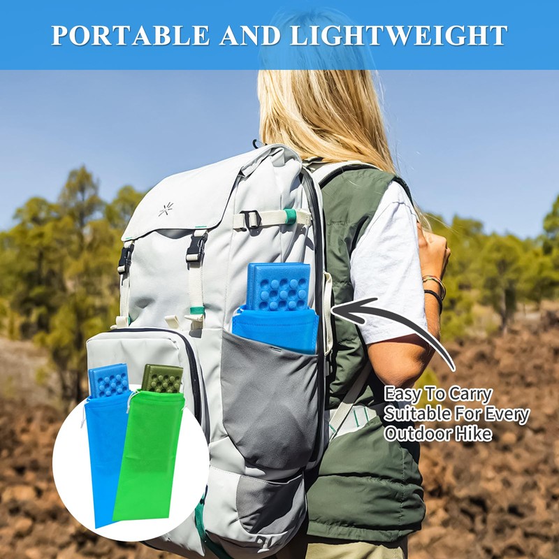Laurraine 2Pcs Folding Sit Mat, XPE Foam Ultralight Portable Seat