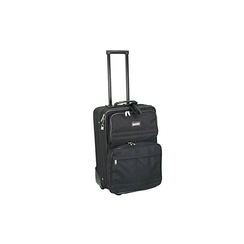 Preferred Nation 6620 Rolling Computer Carry-On, 20.5" H, Black