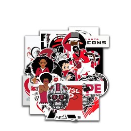 35 PCS American Football Rugby Stickers for Water Bottle, Laptop, Bicycle, Computer, Motorcycle, Travel Case, Car Decal Decoration Sticker 2-2.5 inches