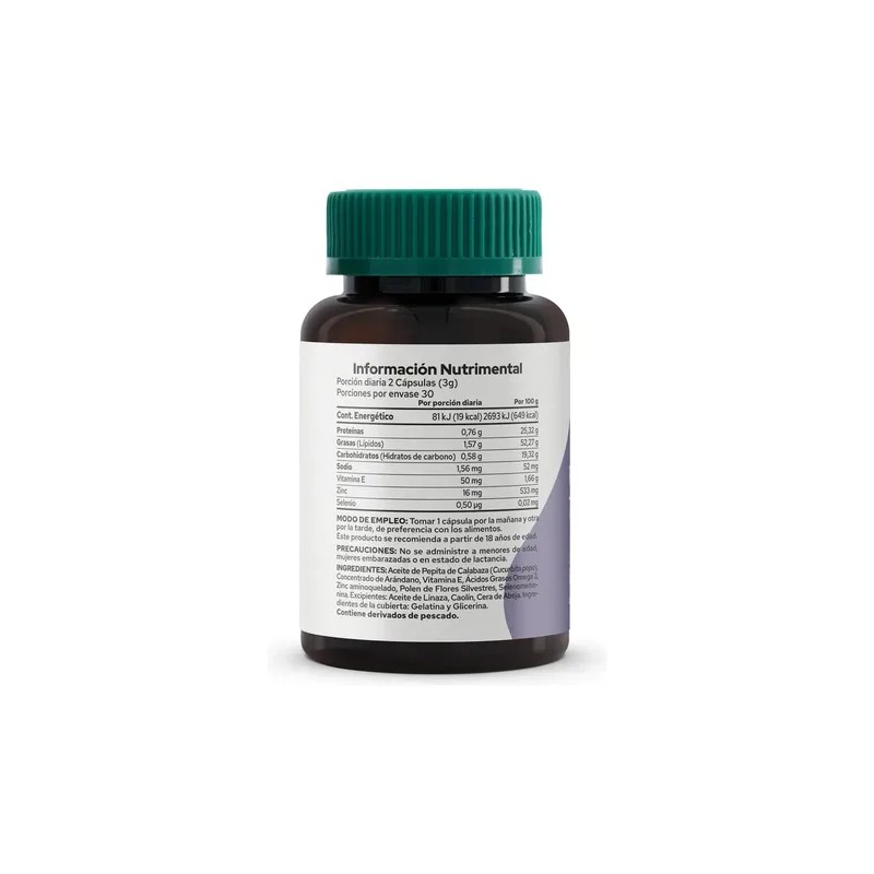 Pronat Suplemento Prosunat Cápsula 60 Unidades 90g. Natural