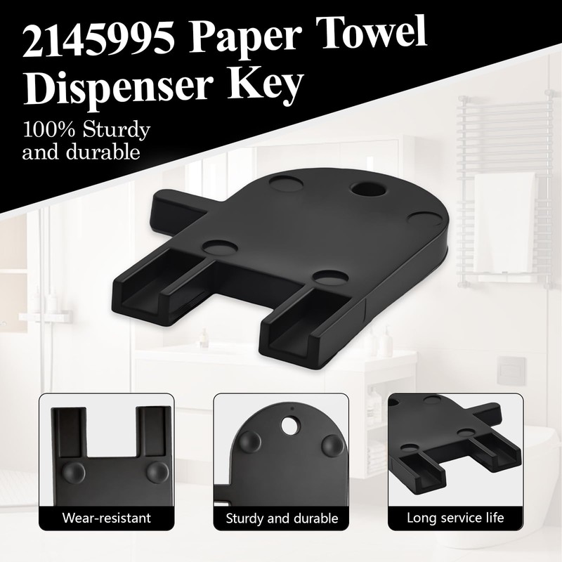（6） 2145995 Dispenser Replacement Key Compatible with Cintas Paper Towel