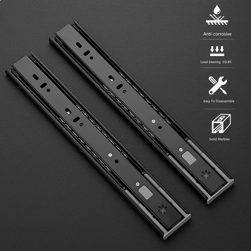 Ravinte 12 Inch Soft Close Drawer Slides 5 Pairs 10