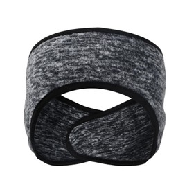 Volumoon Winter Ear Warmers Headbands, Ear Muffs Warm Headband, Winter Men Women Sports Running Headbands, Elastic Ear Warming Headbands, Fleece Headband for Jogging, Running (Grey)