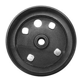 10L0L Golf Cart Brake Drum Hub Assembly for EZGO TXT PDS 1982-up Electric & 1982-1993 2-Cycle Gas, OEM# 19186G1P 19186-G1P