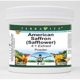 American Saffron (Safflower) 4:1 Powder (4 oz, ZIN: 512701)
