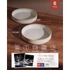 famiware Star 7.5" Pasta Bowls Set, Salad Bowl Set of