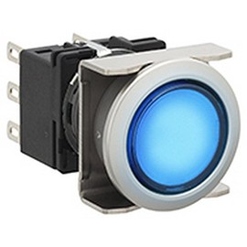 IDEC, LB6ML-M1T64S, Lb 16Mm Illuminated Pb Dpdt S