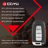 cciyu 267AL-HMFNA04 X 2 Flip Key Fob with Key Blade