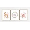 Lemmami Papeterie Set of 3 Wall Pictures Children's Room Baby