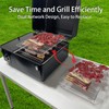 Second Rack for Traeger Ranger, 2 Pack Stainless Steel Smoker