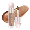 BEFIVECOK Liquid Highlighter Makeup, Natural Silky Shimmer Finish Liquid Face