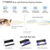 YTDBNS Reading Blue Light Blocking Glasses - Computer Readers Women