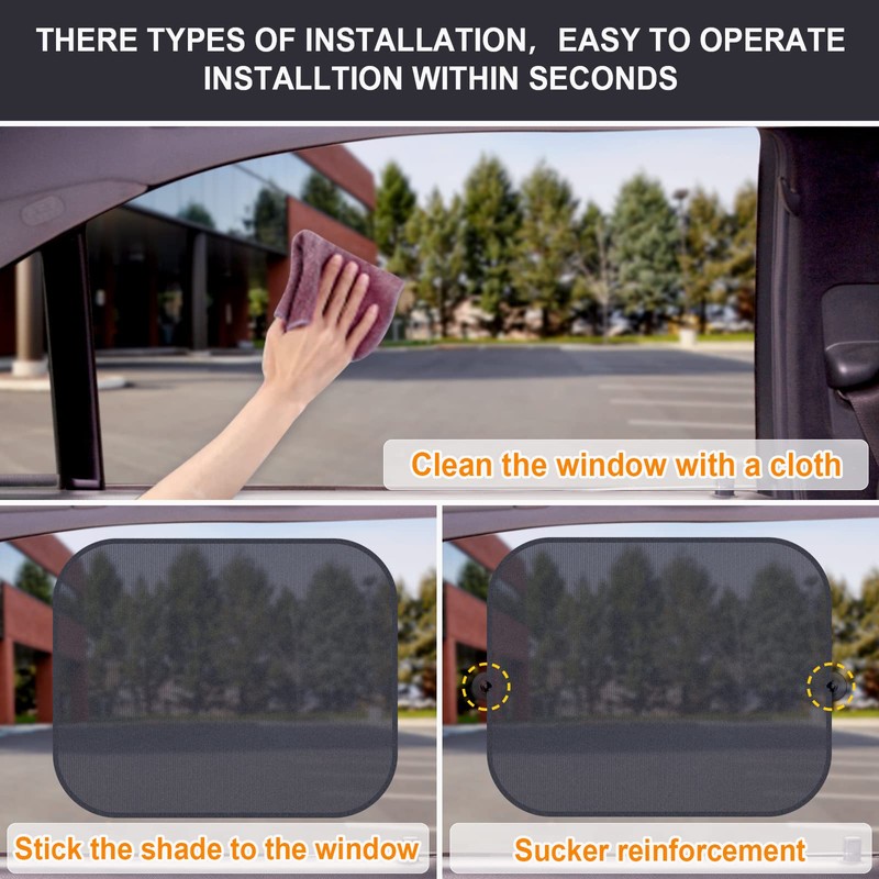 viteena Sun Protection Car Pack of 5, Sun Protection Baby