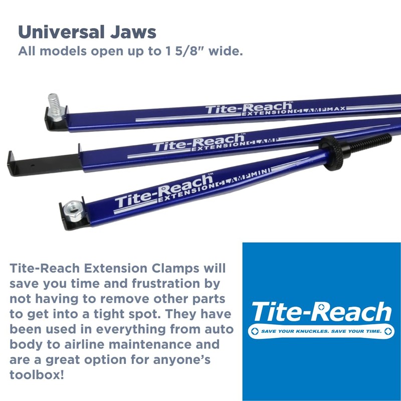 Tite Reach Extension Clamps Tri-Pack