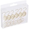 Inge-glas 1901-01 Bauble Hooks Spiral with Bead 7 cm Set
