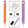 BUSHIBU Giant Pencil, 14 Inch Jumbo Pencils, Funny Big Novelty