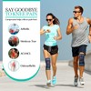 Lexniush Knee Support for Men/Women, Compression Knee Support with Adjustable