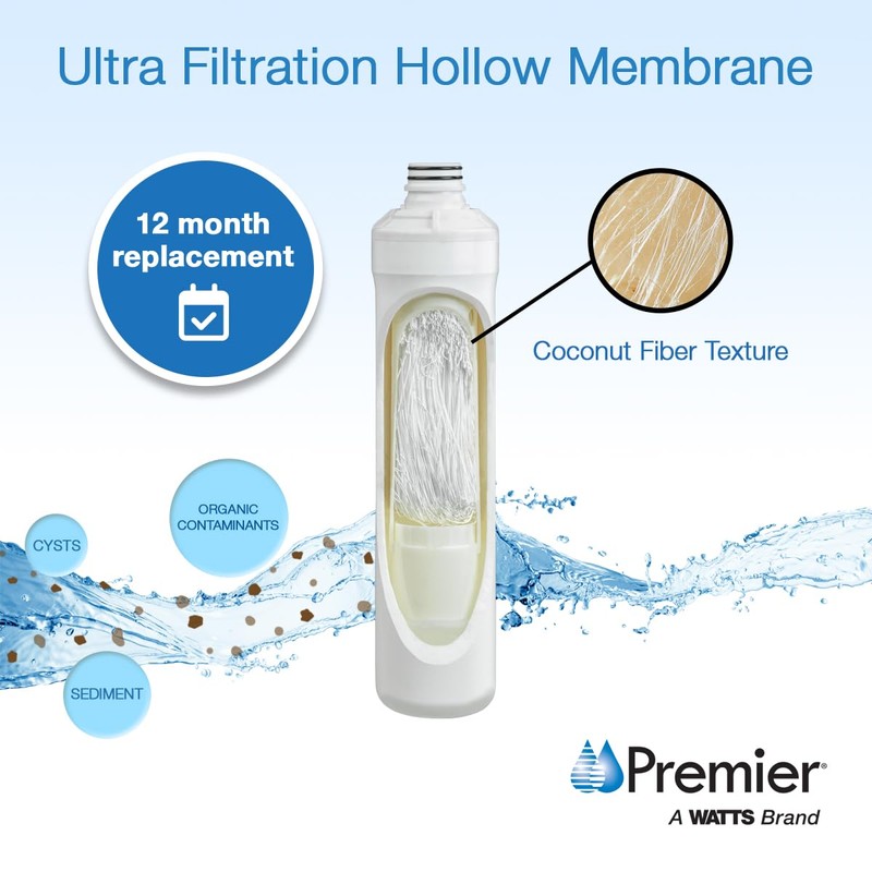 Watts Premier Pure UF-3 Membrane Filter for RO Pure Reverse