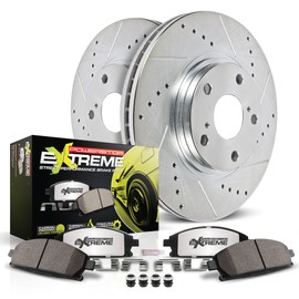 Power Stop K2270-26 Rear Z26 Street Warrior Brake Kit Acura Honda