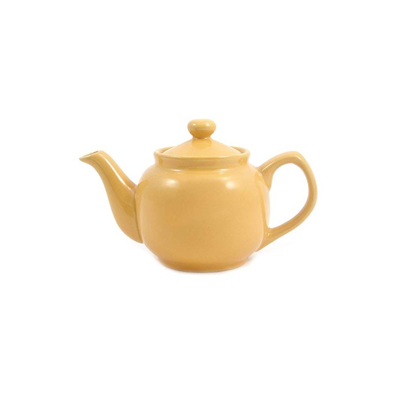 Ceramic Yellow Classic 2 Cup Teapot