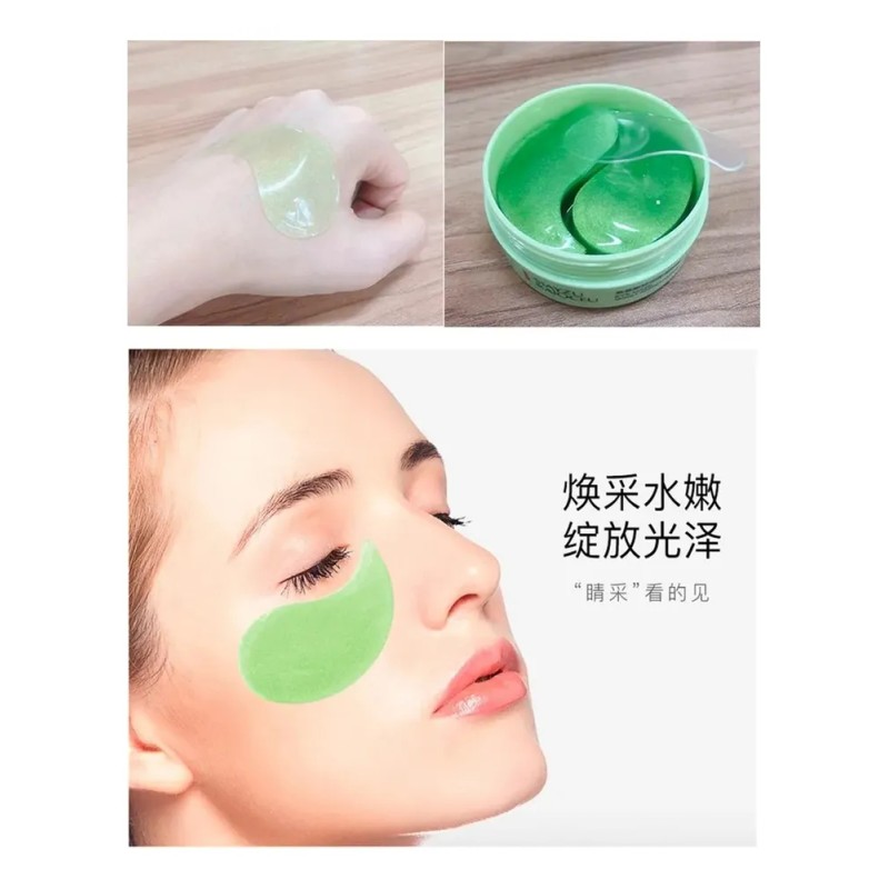 Kit Sérum Hidratante Té Verde + Parches Ojos Ácido Hialurónico