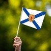 10 PCS Nova Scotia Canada Handheld Flag, NS Hand Held
