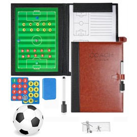 LaceDaisy Professional Foldable Football Tactics Board Football Magnetic Coach Board