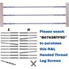 60-Pcs Stainless Steel Protector Sleeves Include a Drill Bit for