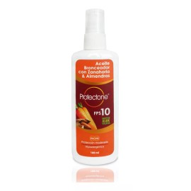 Protectone Aceite Bronceador De Zanahoria Y Almendras, 100 Ml