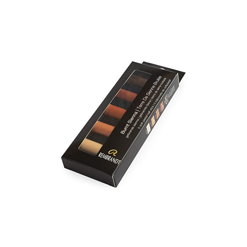 Royal Talens Rembrandt Soft Pastels - Half Size - Burnt