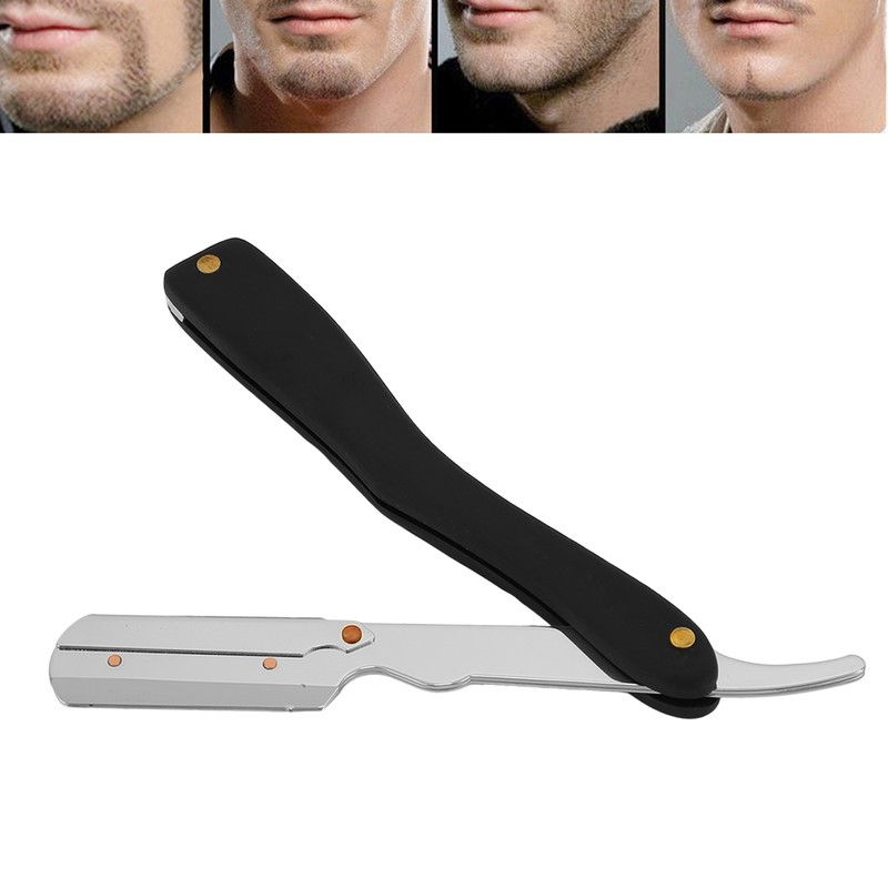 Professional Straight Edge Barber Razor Without Blade Lightweight Salon Quality
