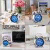 Peakeep Loud Alarm Clock for Heavy Sleepers Adults, Metal 4.5