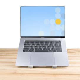 StarTech.com Laptop-Riser-BAR Notebook Stand, 0.4" x 13.1 ft x 0.8", Silver