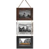 Rexllon 5x7 Wall Hanging Picture Frames Collage with 3 Opening