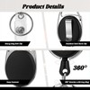 50 Pcs Badge Reels Retractable Heavy Duty Id Badge Holders