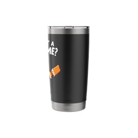 Funny Gingerbread Joke You Want a Piece of Me Christmas Xmas Stainless Steel Insulated Tumbler