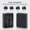 LP-E10 Battery and Dual Charger Kit forCanon EOS Rebel T7/T6/T5/T3/T100,