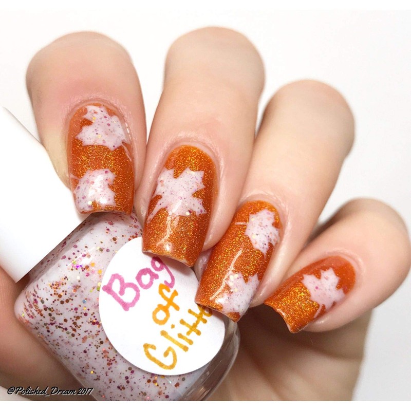 Whats Up Nails - Canadian Flag Vinyl Stencils for Nail