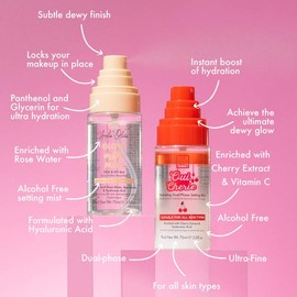 Set of Mini Oui Cherie Mist & Mini Glow Milk Mist