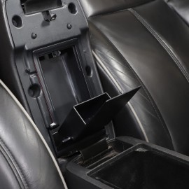 autopart2021 Armrest Box Privacy Storage Box Black accessories Fit For Hummer H3 2005-2009 US