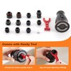 TIORIY Kitchen Sink Faucet Spray Head Replacement with 15 Adapters,