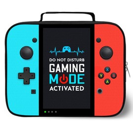 TILYTADLY Gamer Boys Lunch Box,Insulated Video Game Lunch Bag for Boys Girls, Reusable Portable Lunchbox to School Work Office Travel Picnic Hiking Beach