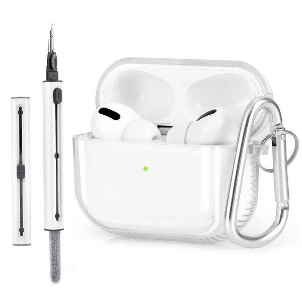 VISOOM Kompatibel mit Airpods Pro 2/Pro Case Cover mit Reinigungsset,