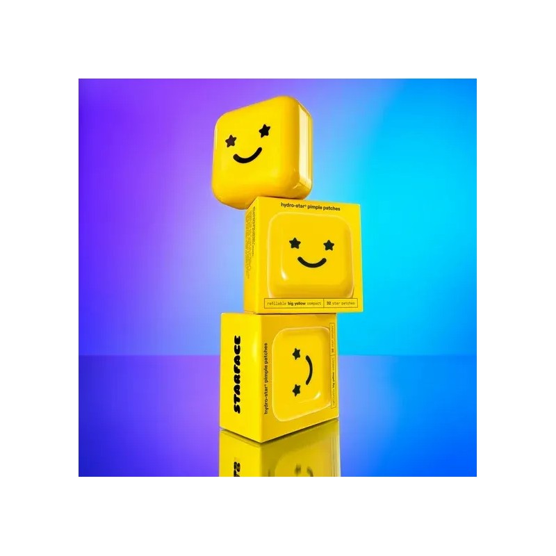 Hydro Star Parches De Estrella Acne Granos + Case Acneica