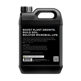 Ounce Of Hope OMRI Listed Organic Concentrated Fish Poop | Plant Food & Soil Conditioner | Liquid Fish Fertilizer for Indoor Potted House Plants, Herb Gardens, Hydroponics (1 Gallon)