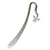 Stunning Shiny Silver Colour Guardian Angel Bookmark with Crystal Effect