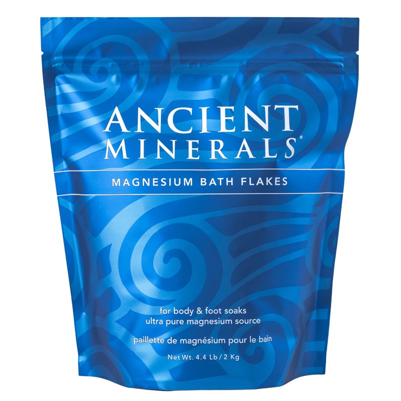 Ancient Minerals Magnesium Bath Flakes - Bathing Alternative to Epsom