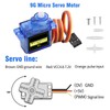 Micro Servo Motor Kit Binghe 6 Pieces 9G Micro Servo