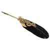 Feather Pen Business Fire Lacquer Stamp European Retro Style Sprinkled